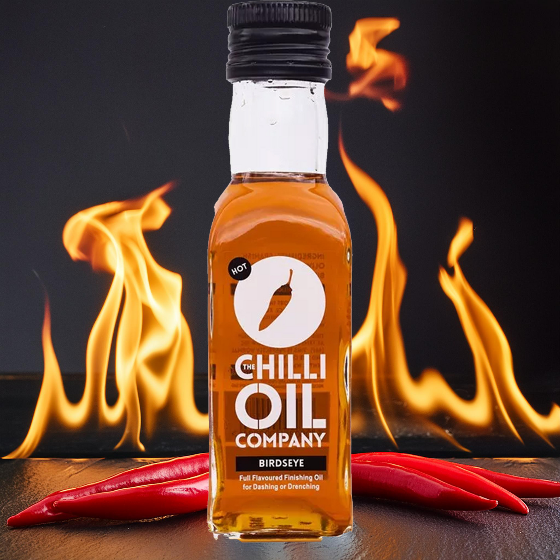 Oil Company - scharfes Chili-Öl - Birds Eye - Piri Piri - Chili