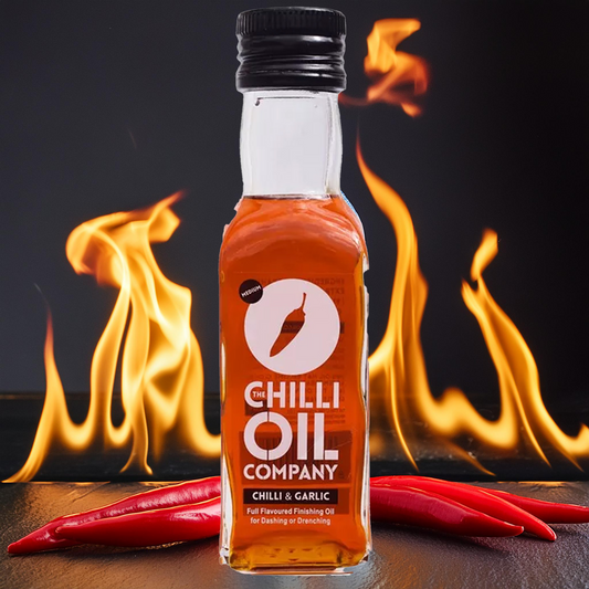 Chilli Oil Company - scharfes Chiliöl - Chili und Knoblauch