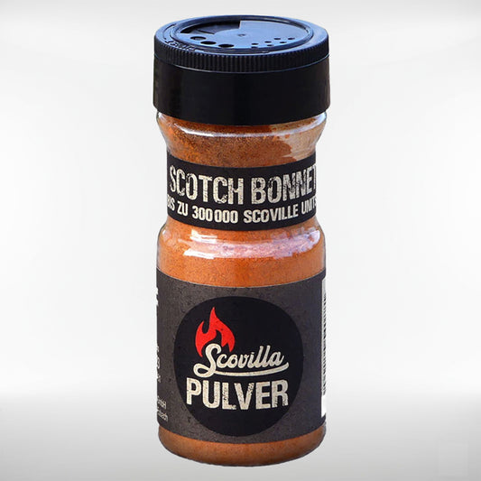 Scotch Bonnet Chilipulver  | rauchig, blumig, fruchtig im Shaker | 50 Gramm