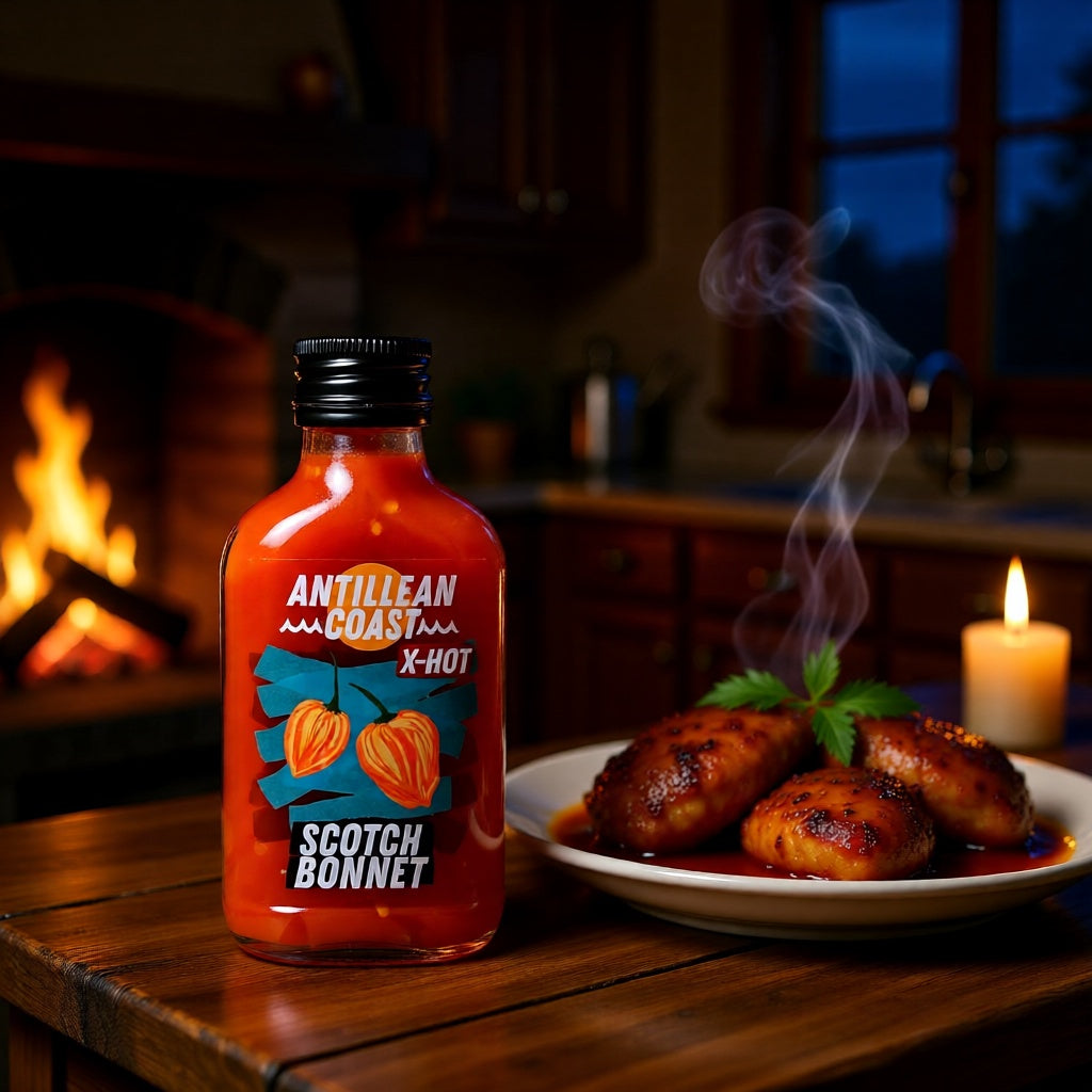 Scotch Bonnet X-Hot Sauce – extra fruchtig &amp; feurig