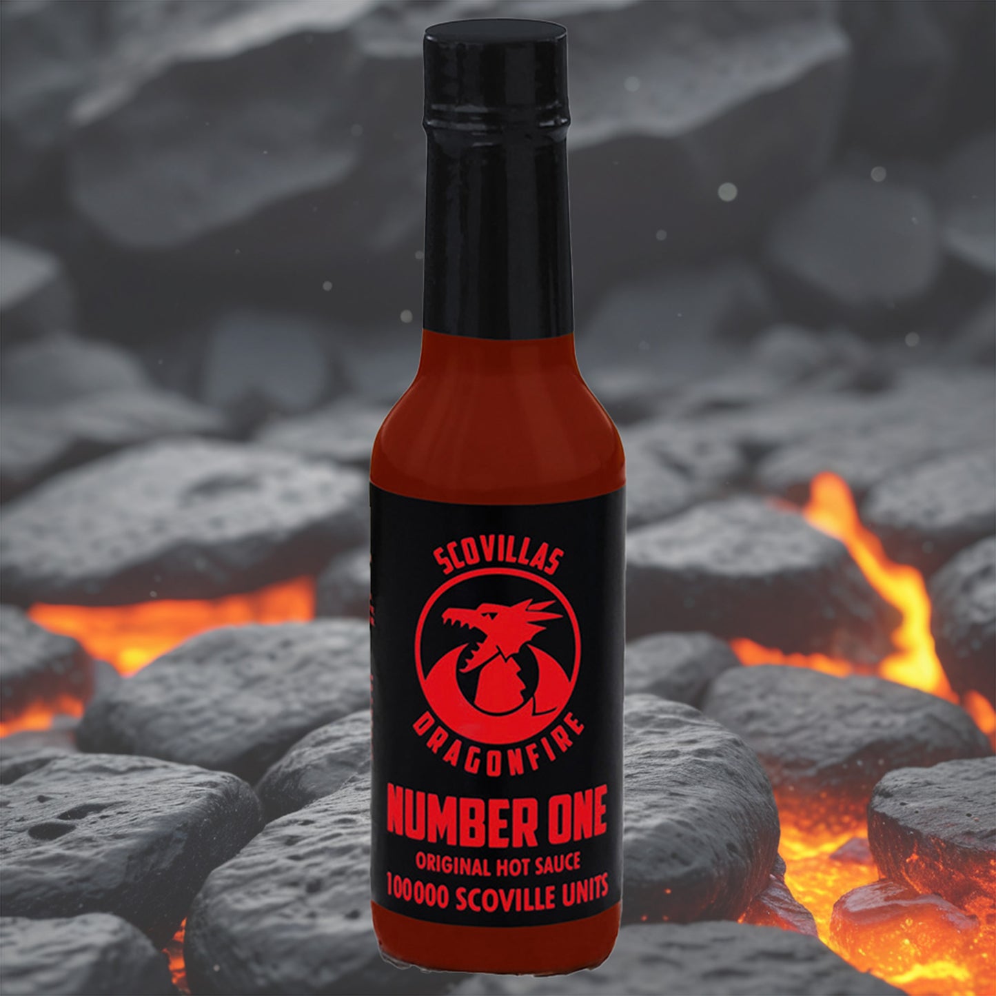 Scovilla Dragonfire Number One Hot Sauce