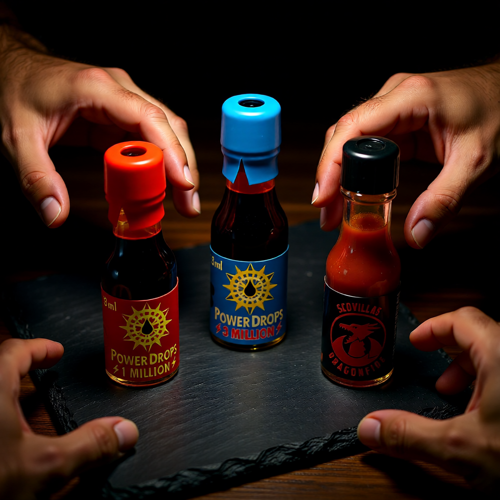 Scovilla Ultra Hot 3er Bundle  |  1 und 3 Millionen SCU, sowie eine Hot Sauce  | das perfekte Geschenk