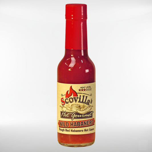 Scovilla Hot Gourmet WILD HABANERO Rough Red Hot Sauce