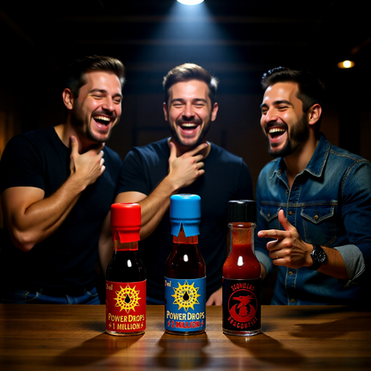 Scovilla Ultra Hot 3er Bundle  |  1 und 3 Millionen SCU, sowie eine Hot Sauce  | das perfekte Geschenk