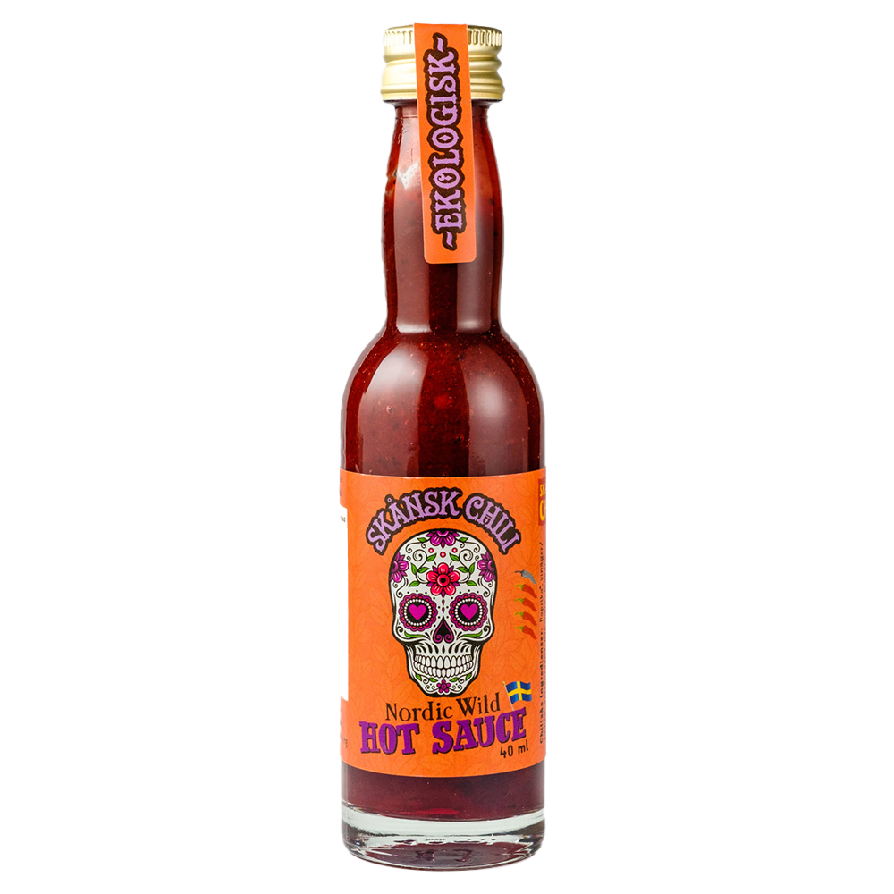 Skånsk Chili Nordic Wild Hotsauce mit Wildlingonberries 