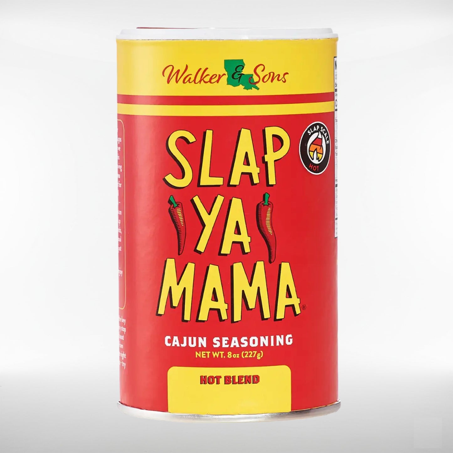 Walker and Sons Slap Ya Mama Hot Cajun Seasoning (227 Gramm, grosser Streuer)