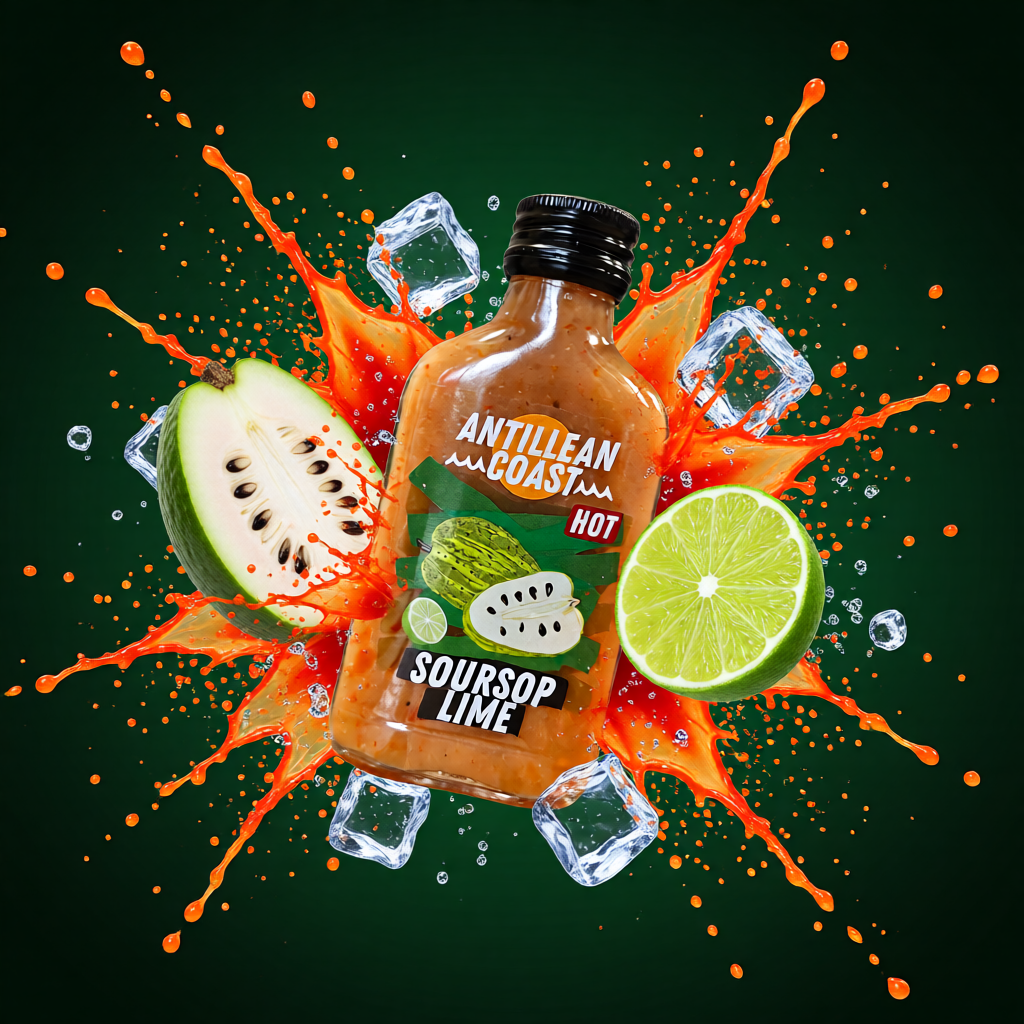 Soursop Lime Hot Sauce | fruchtig, sauer, scharf | exklusiv und speziell