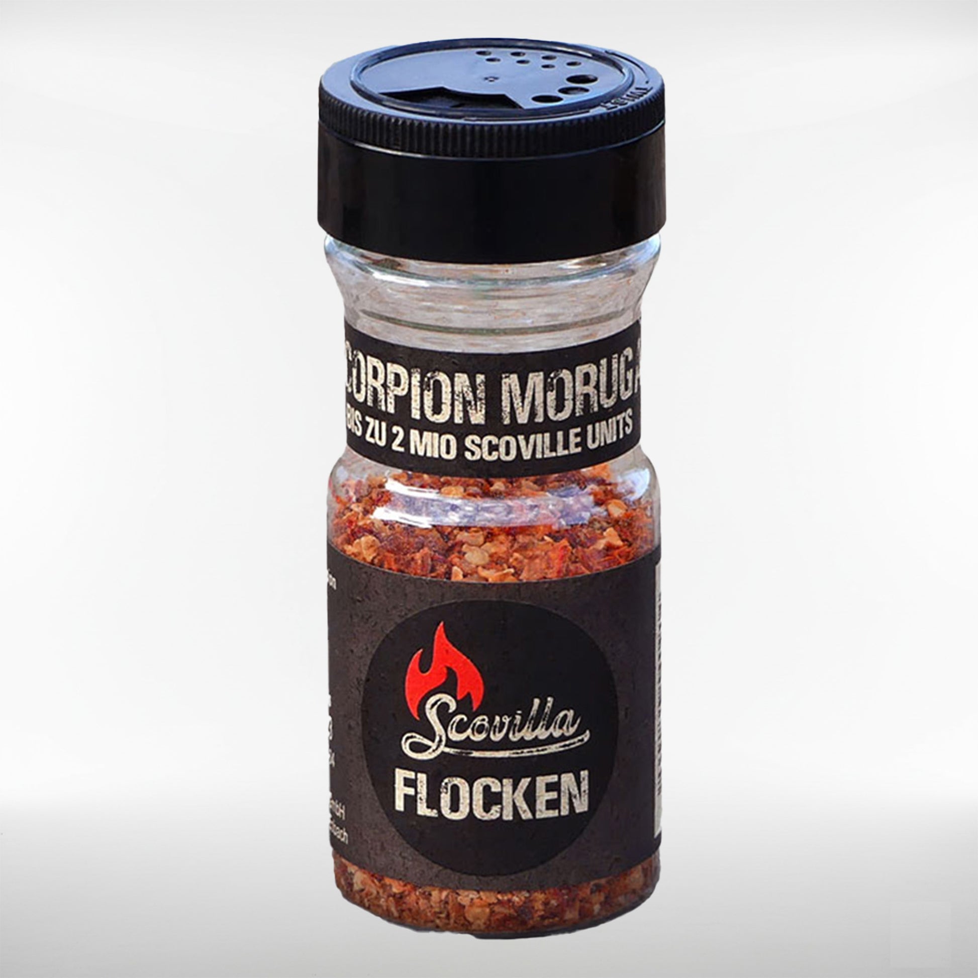 Trinidad Scorpion Moruga Red Chiliflocken  | feurig scharf - im Shaker  | 25 Gramm