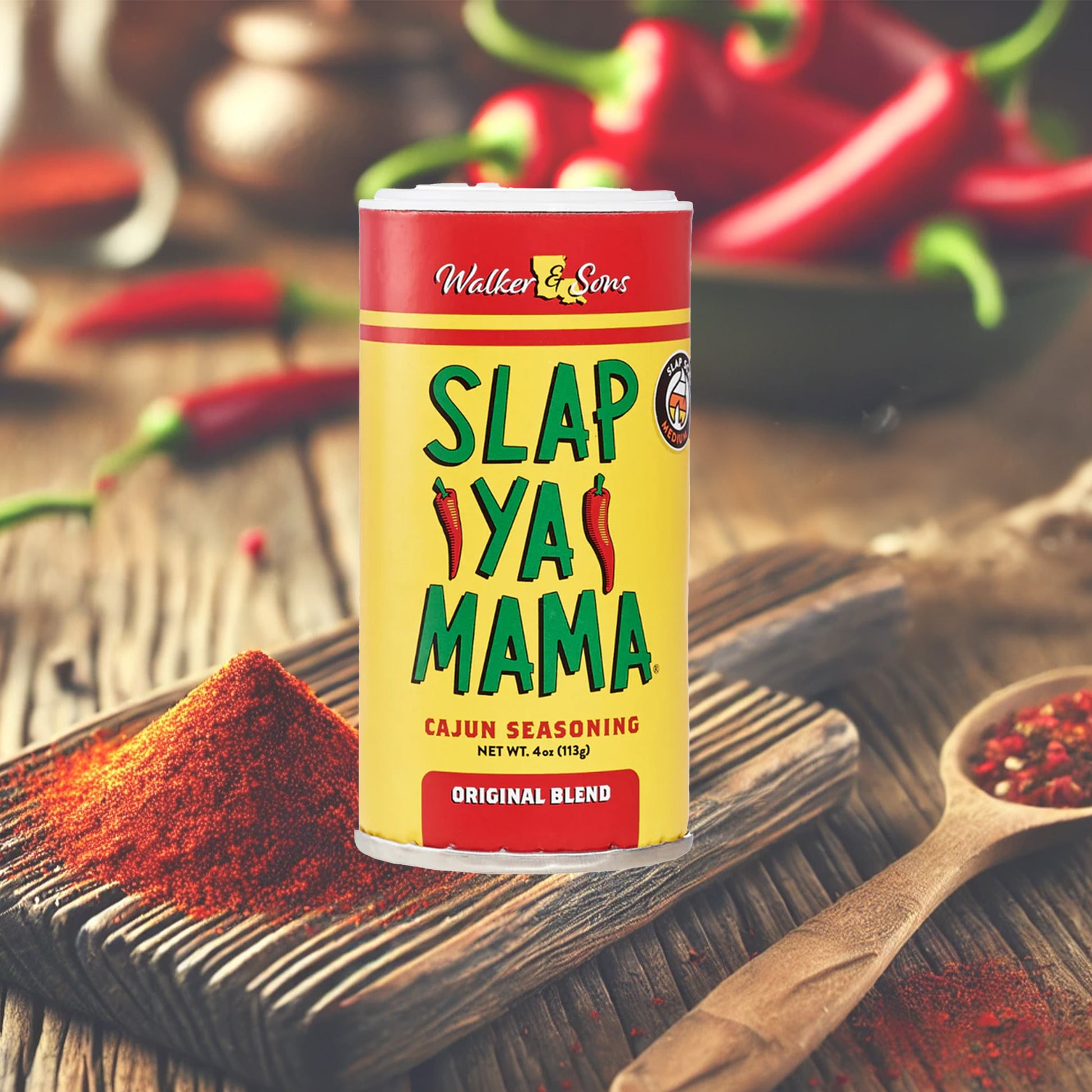 Walker and Sons Slap Ya Mama Cajun Seasoning (227 Gramm, grosser Streuer)