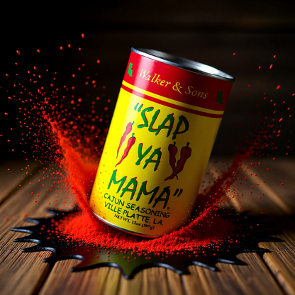 Walker and Sons Slap Ya Mama Cajun Seasoning (227 Gramm, grosser Streuer)
