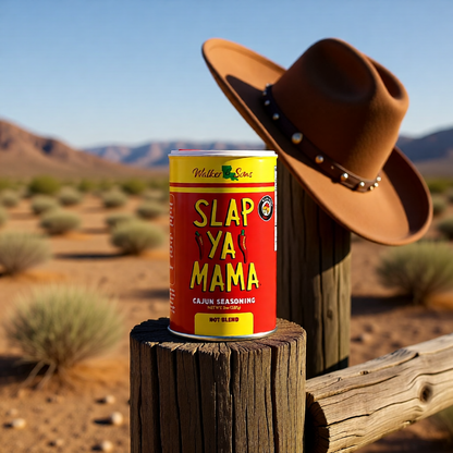 Walker and Sons Slap Ya Mama Hot Cajun Seasoning (227 Gramm, grosser Streuer)