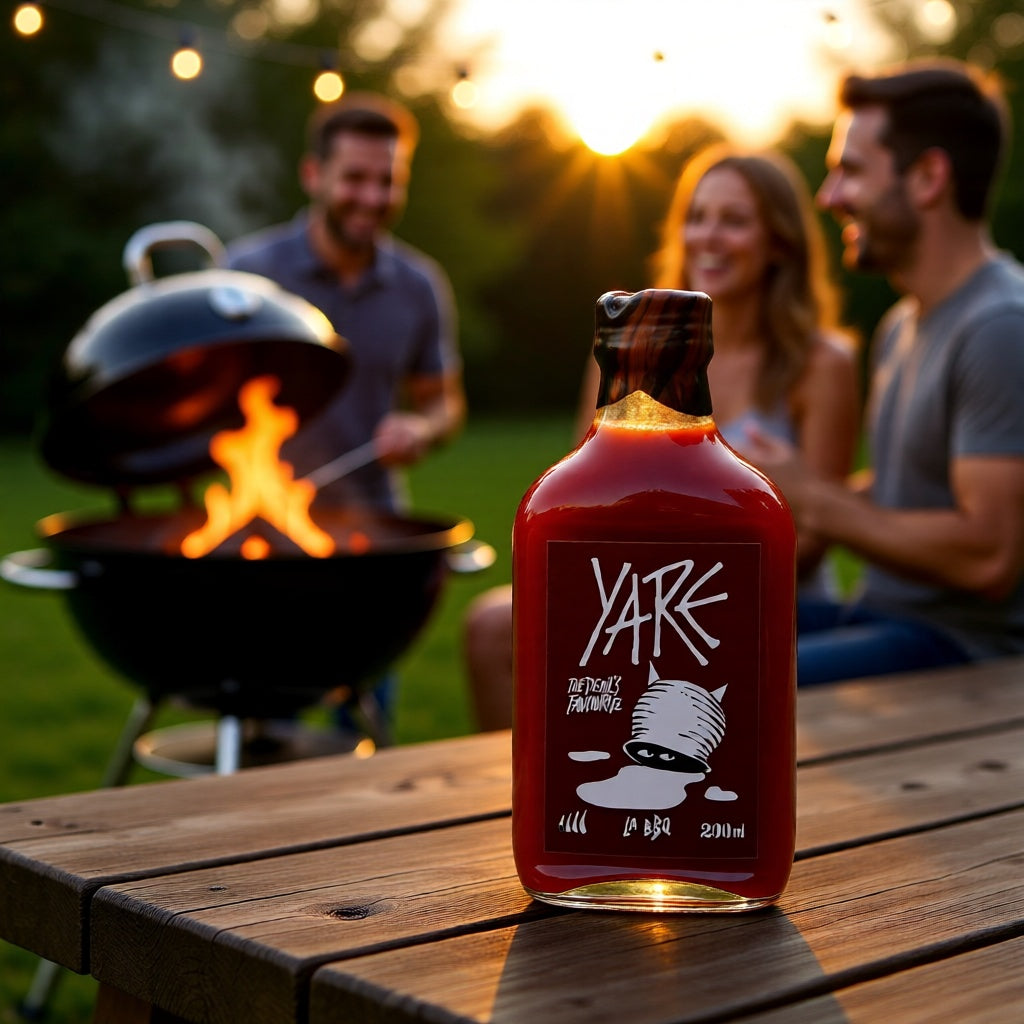 Yare Sauce La BBQ – Rauchig-würzige BBQ Sauce mit Gochujang und Hoisin