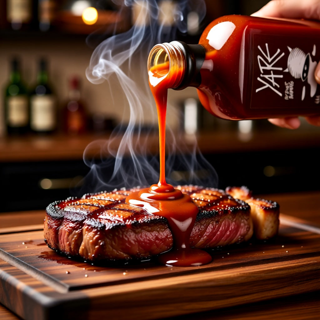 Yare Sauce La BBQ – Rauchig-würzige BBQ Sauce mit Gochujang und Hoisin
