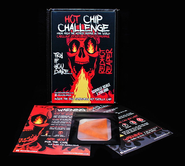 Hot Chip Challenge, La chip la plus piquante du monde
